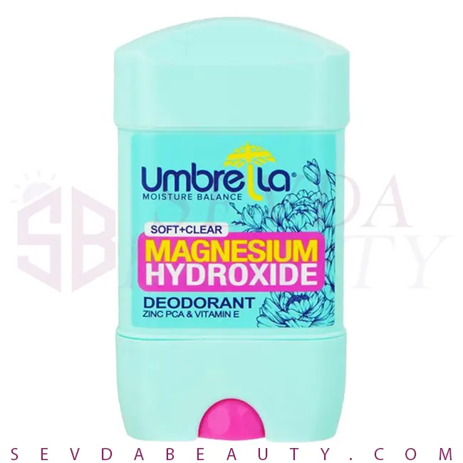 umbrella soft & clear deodorant مام ضد تعریق زنانه آمبرلا SOFT + CLEAR حجم 75 گرم